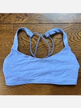 Lululemon Light Periwinkle Strappy Sports Bra-